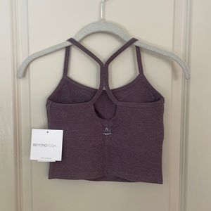 Beyond Yoga Slim Racerback Tank - Silverberry Heather / XS / NWT